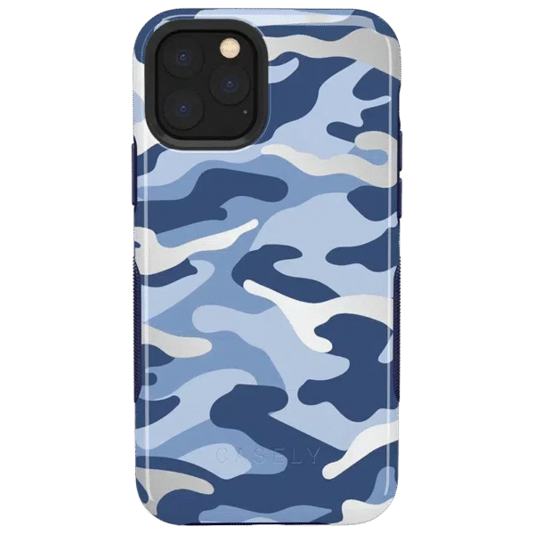 In Formation | Metallic Blue Camo Case