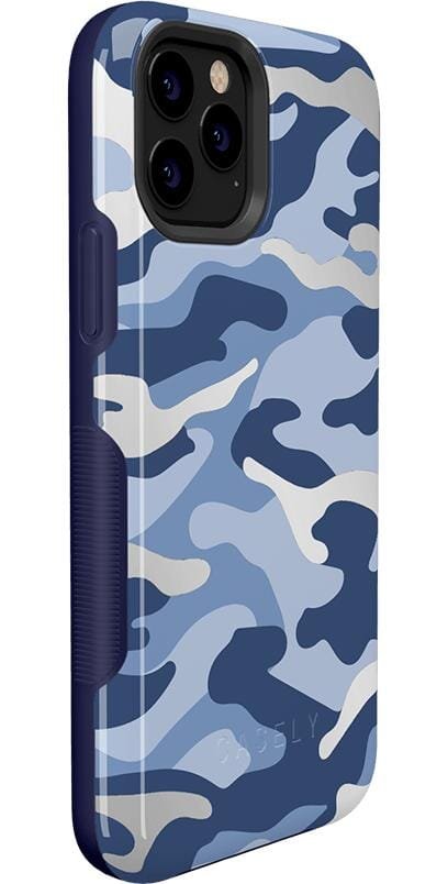 In Formation | Metallic Blue Camo Case