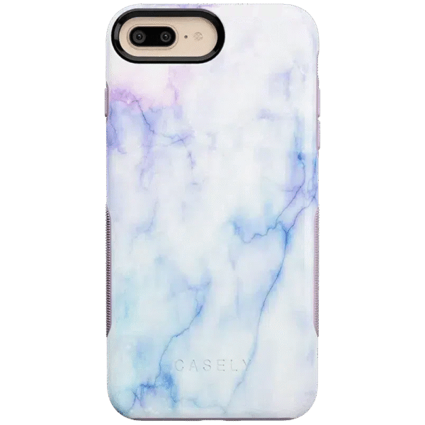 Cotton Candy | Blue & Purple Marble Case