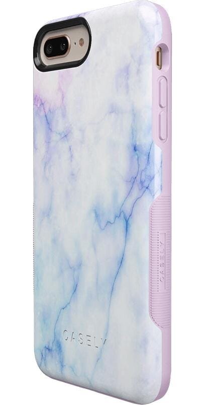 Cotton Candy | Blue & Purple Marble Case