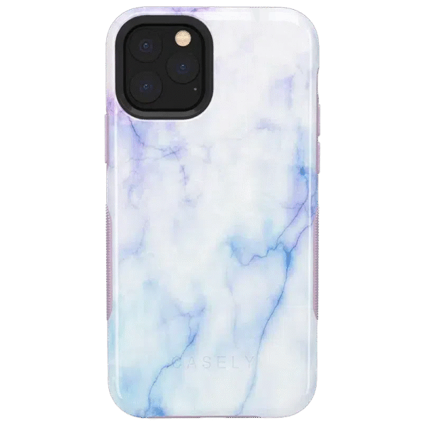 Cotton Candy | Blue & Purple Marble Case