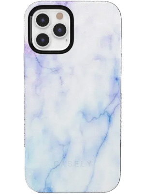 Cotton Candy | Blue & Purple Marble Case
