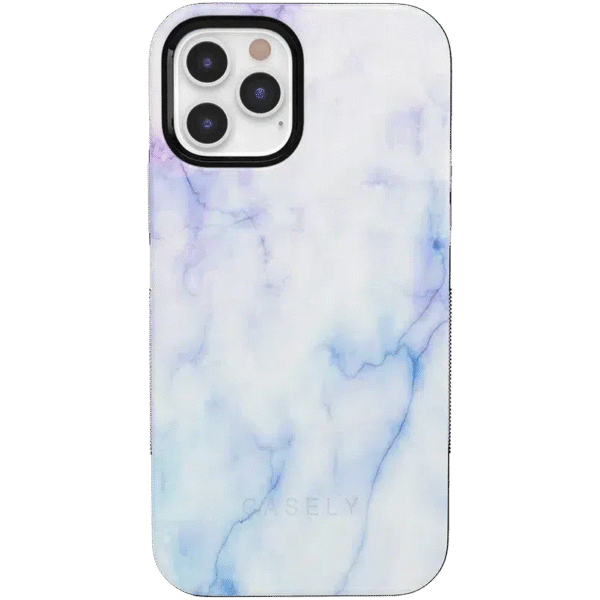 Cotton Candy | Blue & Purple Marble Case