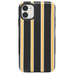 Fine Lines | Mustard Yellow Pinstripe iPhone Case