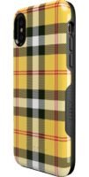 As if! | Yellow Plaid iPhone Case