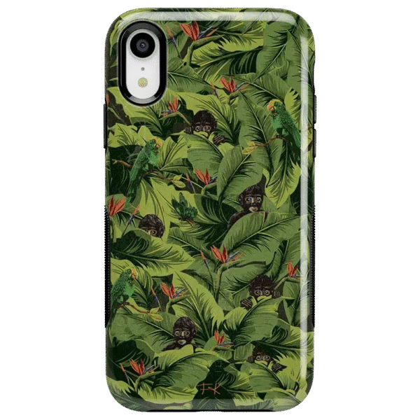 Sneaky Monkeys | Frida Kahlo Jungle Floral Case