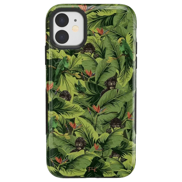 Sneaky Monkeys | Frida Kahlo Jungle Floral Case