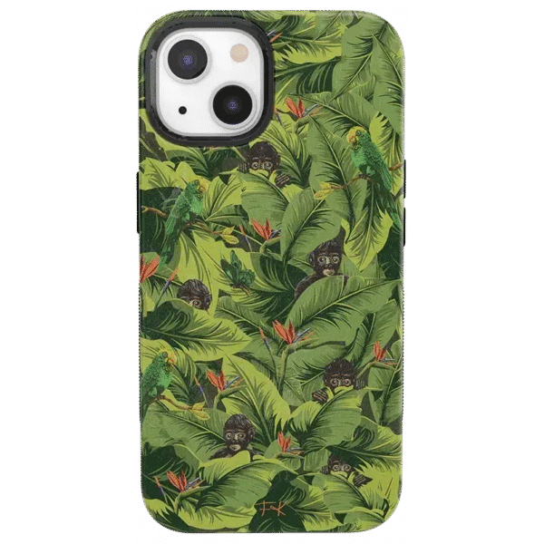 Sneaky Monkeys | Frida Kahlo Jungle Floral Case