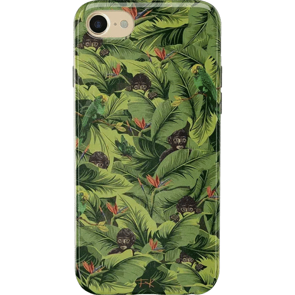 Sneaky Monkeys | Frida Kahlo Jungle Floral Case