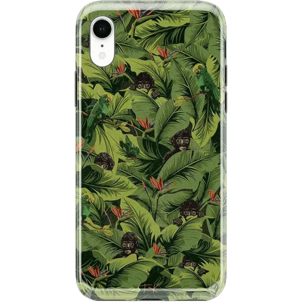 Sneaky Monkeys | Frida Kahlo Jungle Floral Case