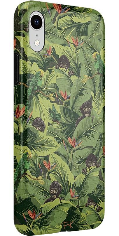 Sneaky Monkeys | Frida Kahlo Jungle Floral Case