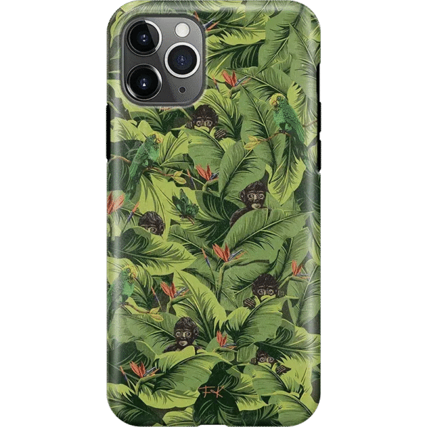 Sneaky Monkeys | Frida Kahlo Jungle Floral Case