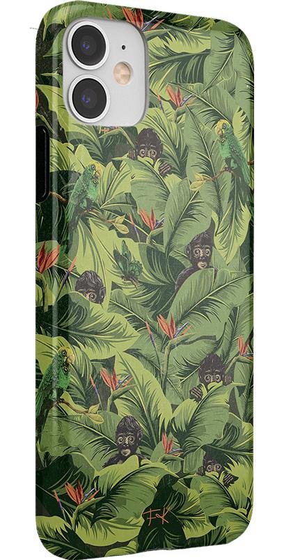 Sneaky Monkeys | Frida Kahlo Jungle Floral Case