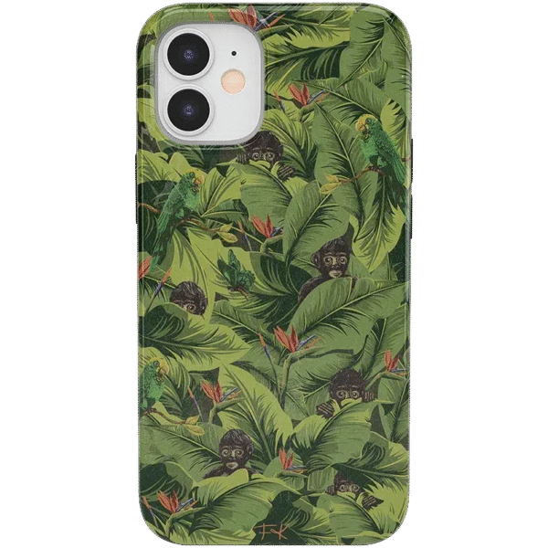 Sneaky Monkeys | Frida Kahlo Jungle Floral Case