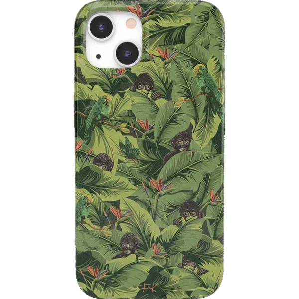 Sneaky Monkeys | Frida Kahlo Jungle Floral Case