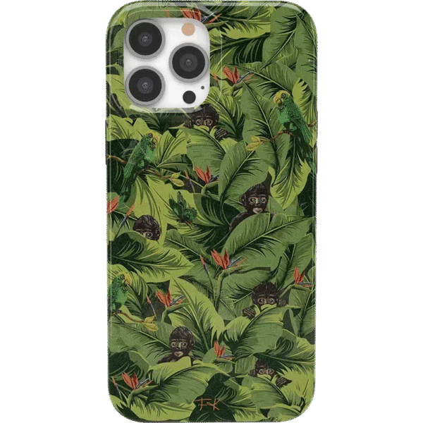 Sneaky Monkeys | Frida Kahlo Jungle Floral Case