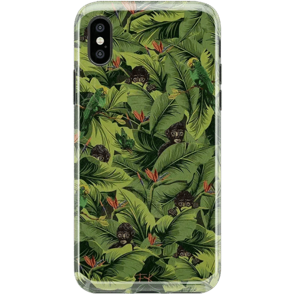 Sneaky Monkeys | Frida Kahlo Jungle Floral Case