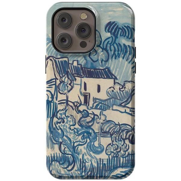 Van Gogh | Landscape With Houses Phone Case