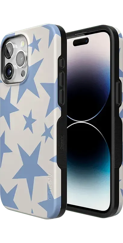 Stars Align | Blue & White Stars Case