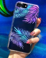 Tropical Blues | Palm Leaves Floral case