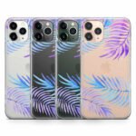 Tropical Blues | Palm Leaves Floral case