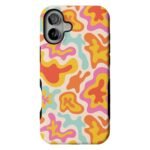 Tropical Color Splash | Abstract Retro Case