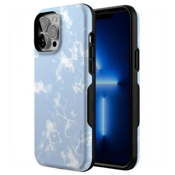 Light Blue Skies | Marble Clouds Case