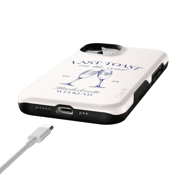Last Toast | Off-White Coastal Bachelorette Case