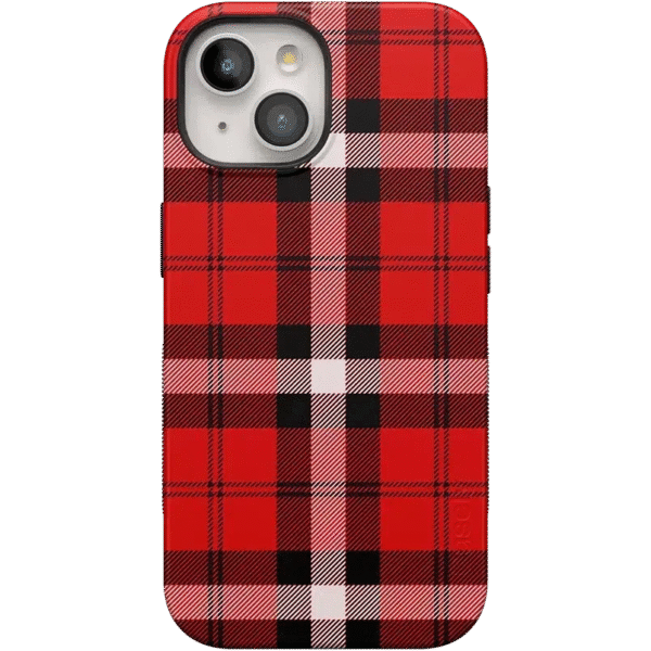 As if! | Red Plaid Case
