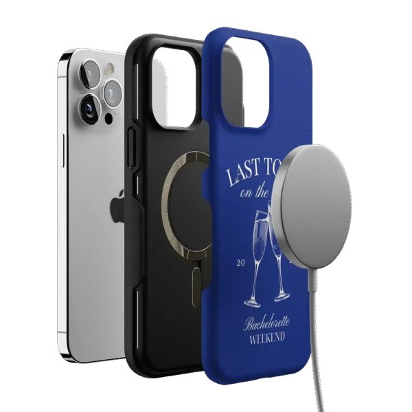 Last Toast | Blue Coastal Bachelorette Case