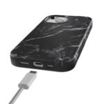 Black Pearl | Classic Black Marble Case