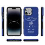 Last Toast | Blue Coastal Bachelorette Case