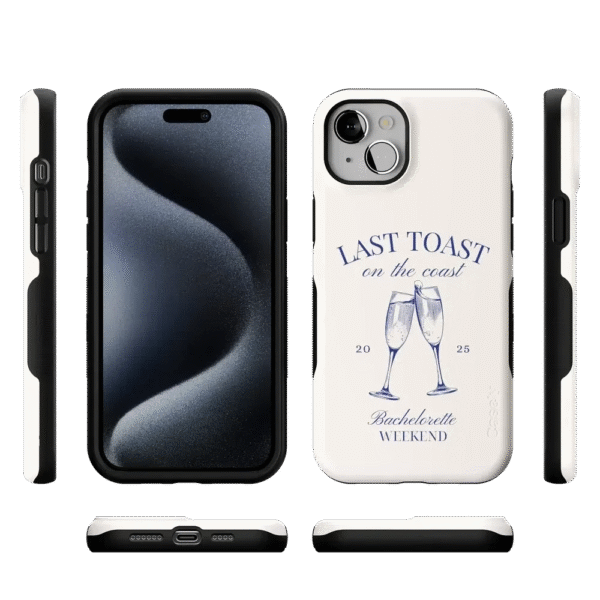 Last Toast | Off-White Coastal Bachelorette Case
