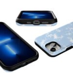 Light Blue Skies | Marble Clouds Case