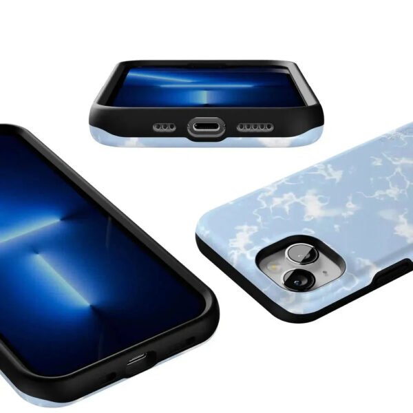 Light Blue Skies | Marble Clouds Case