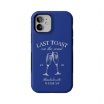 Last Toast | Blue Coastal Bachelorette Case