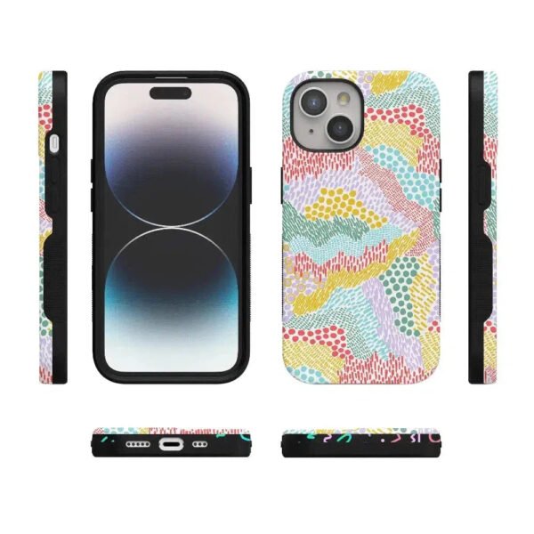 Color Me Happy | Pattern Colorblock Case