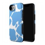 Current MOOd | Light Blue Cow Print Case