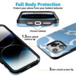 Current MOOd | Light Blue Cow Print Case