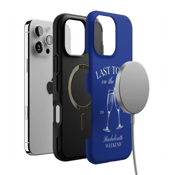 Last Toast | Blue Coastal Bachelorette Case