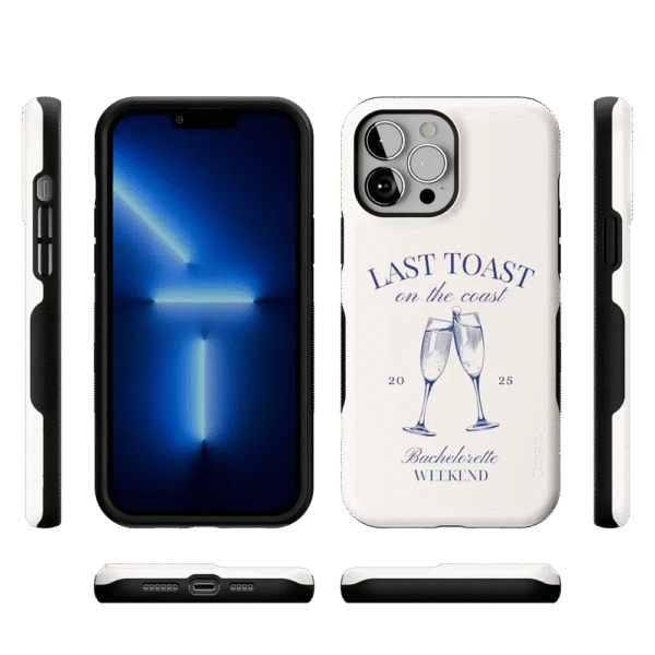 Last Toast | Off-White Coastal Bachelorette Case