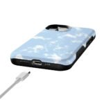 Light Blue Skies | Marble Clouds Case