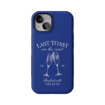 Last Toast | Blue Coastal Bachelorette Case