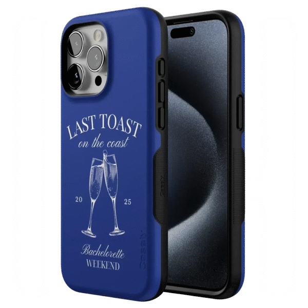 Last Toast | Blue Coastal Bachelorette Case