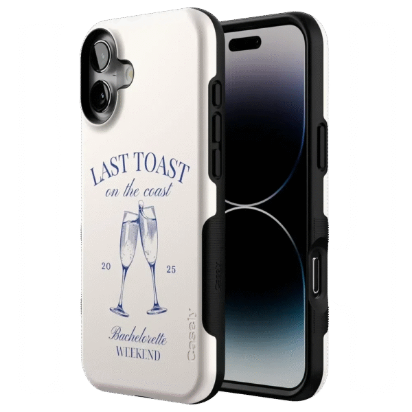 Last Toast | Off-White Coastal Bachelorette Case