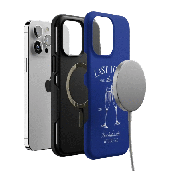Last Toast | Blue Coastal Bachelorette Case