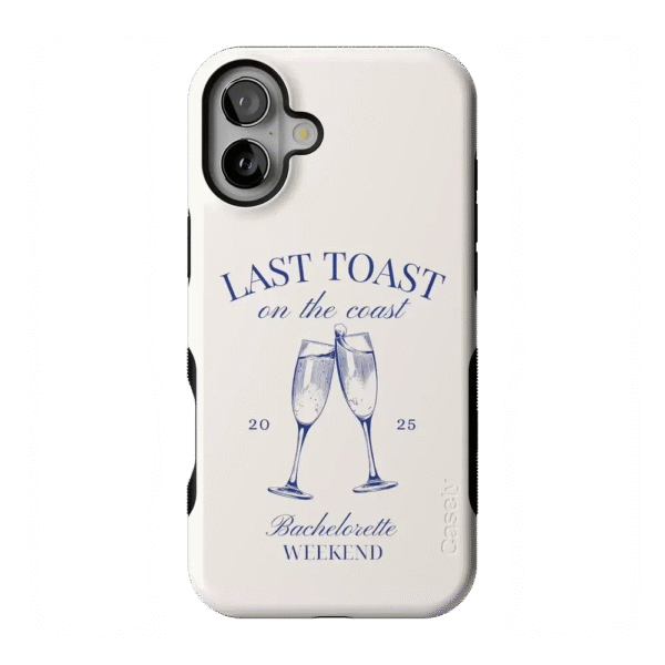 Last Toast | Off-White Coastal Bachelorette Case