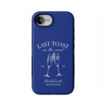 Last Toast | Blue Coastal Bachelorette Case