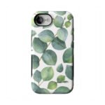 Leaf Me Alone | Green Floral Print Case