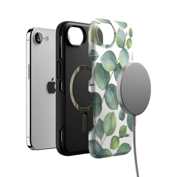 Leaf Me Alone | Green Floral Print Case